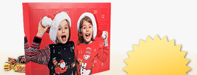 Adventskalender mit eigenen Fotos erstellen