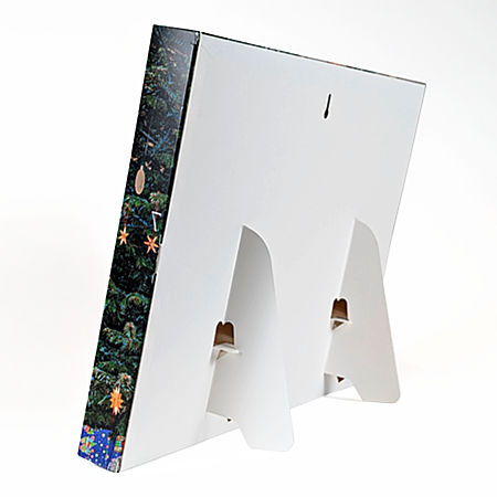 Adventskalender mit Aufsteller und Öse zum Aufhängen